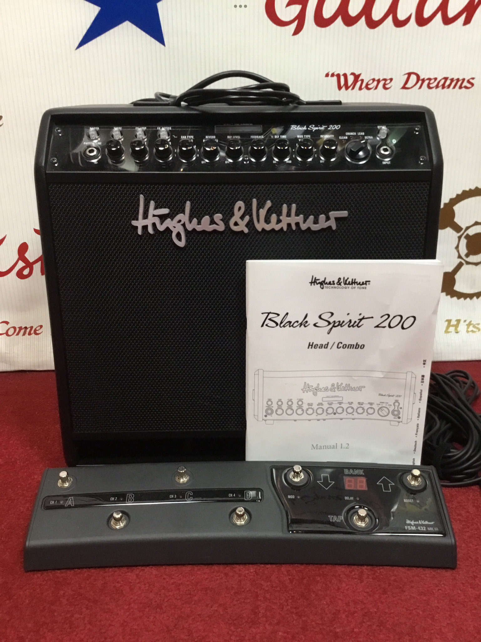 Hughes and Kettner Black Spirit 200