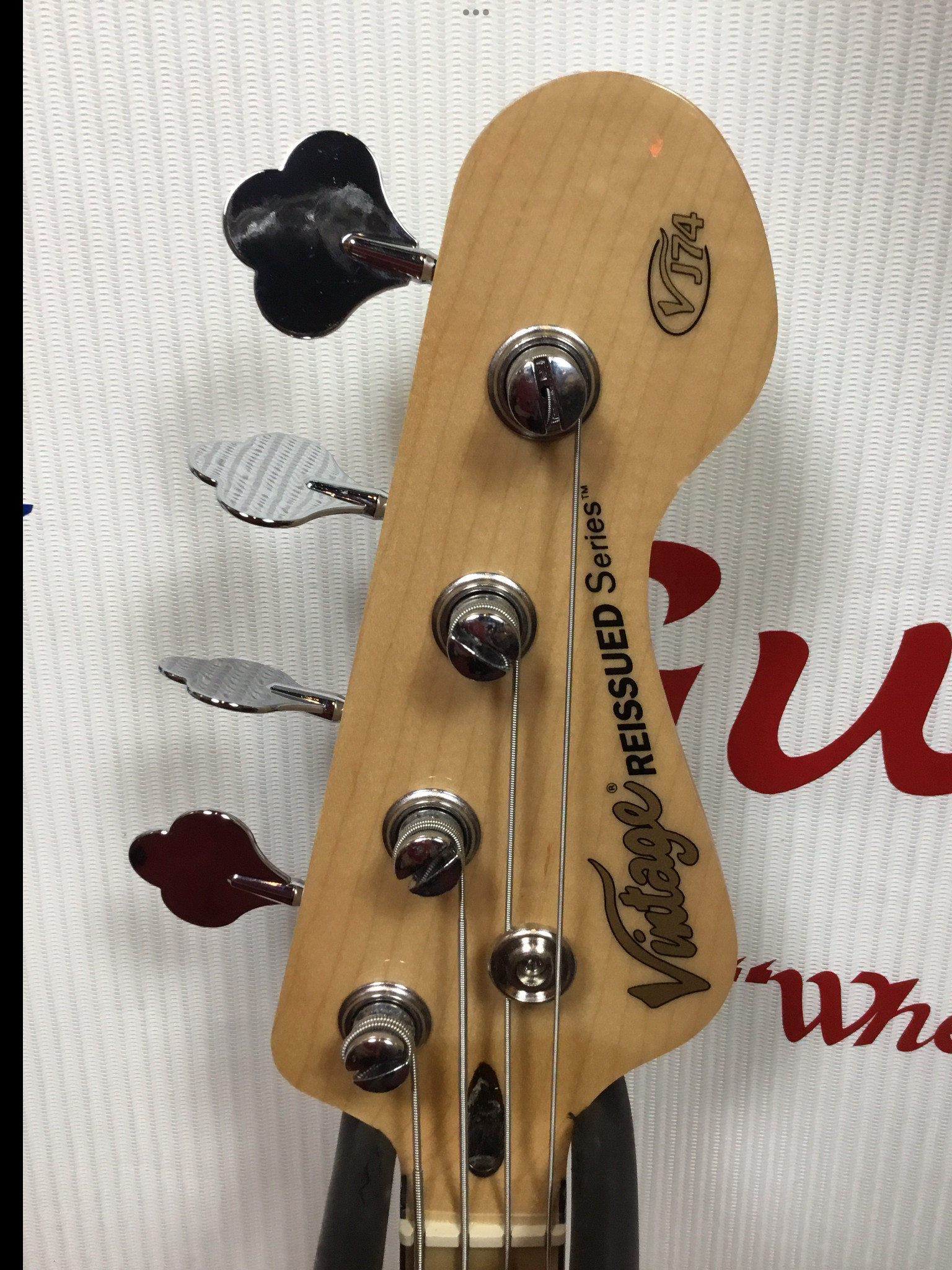 New Vintage VJ74 4-String Bass - Image 3