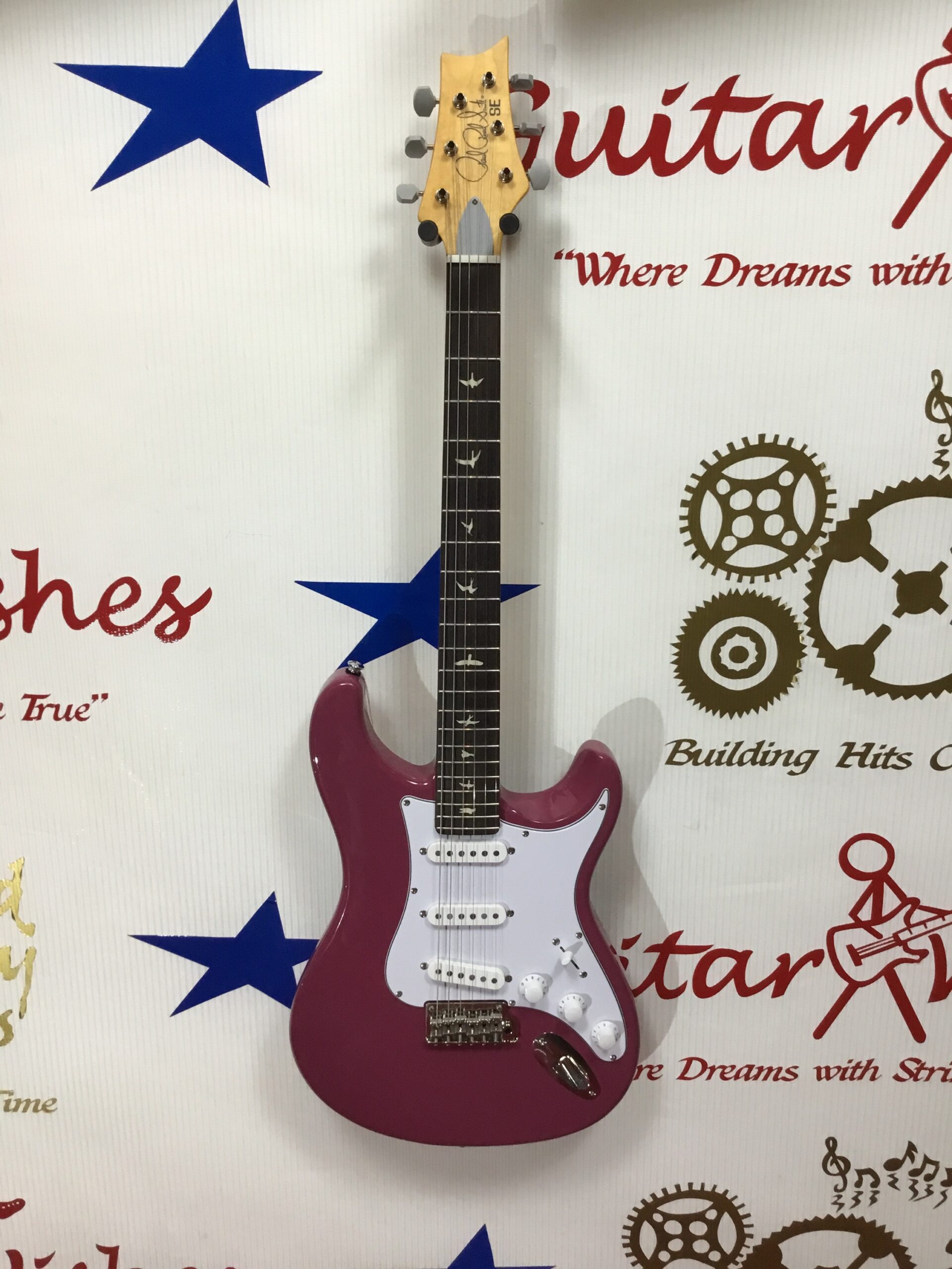 PRS SE SILVER SKY ＋ soft case PRS SE Silver Sky – Music Villa MT