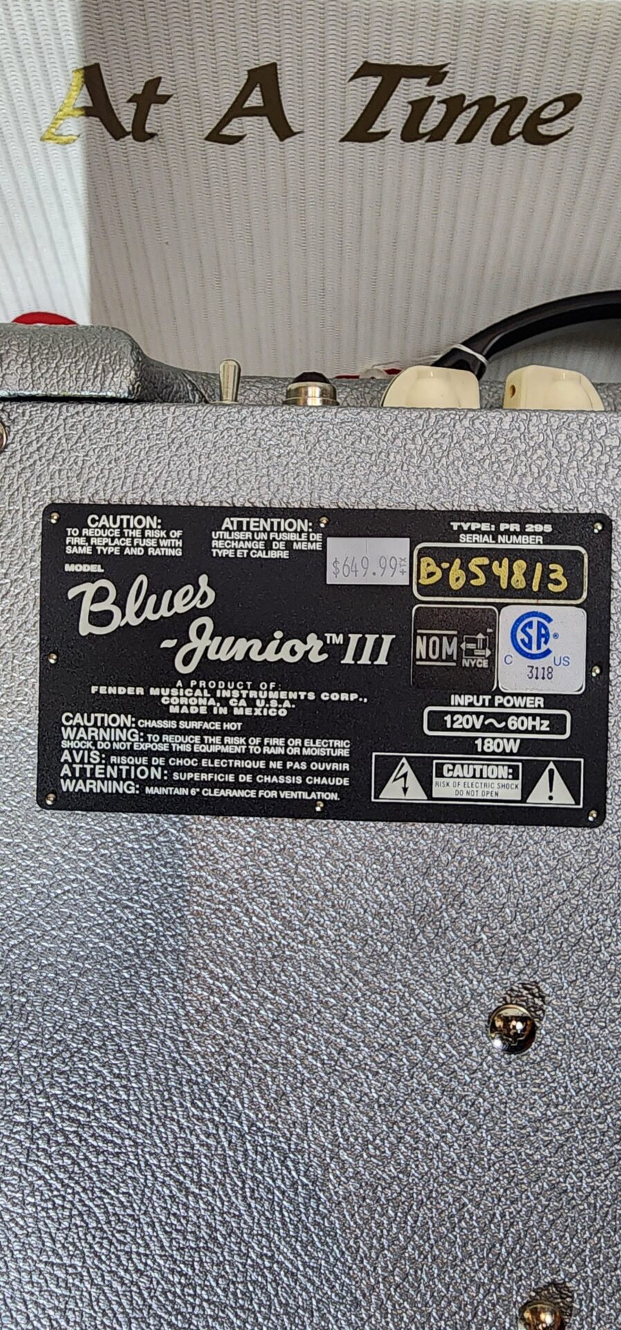 Fender Blues Jr III LIMITED EDITION FSR - Image 7