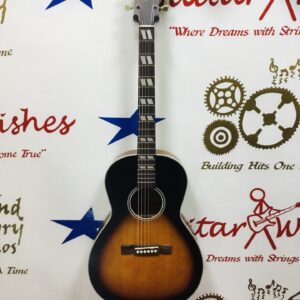 New Vintage Parlor Style Acoustic Guitar
