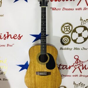 Samick low-o15g acoustic guitar w/case