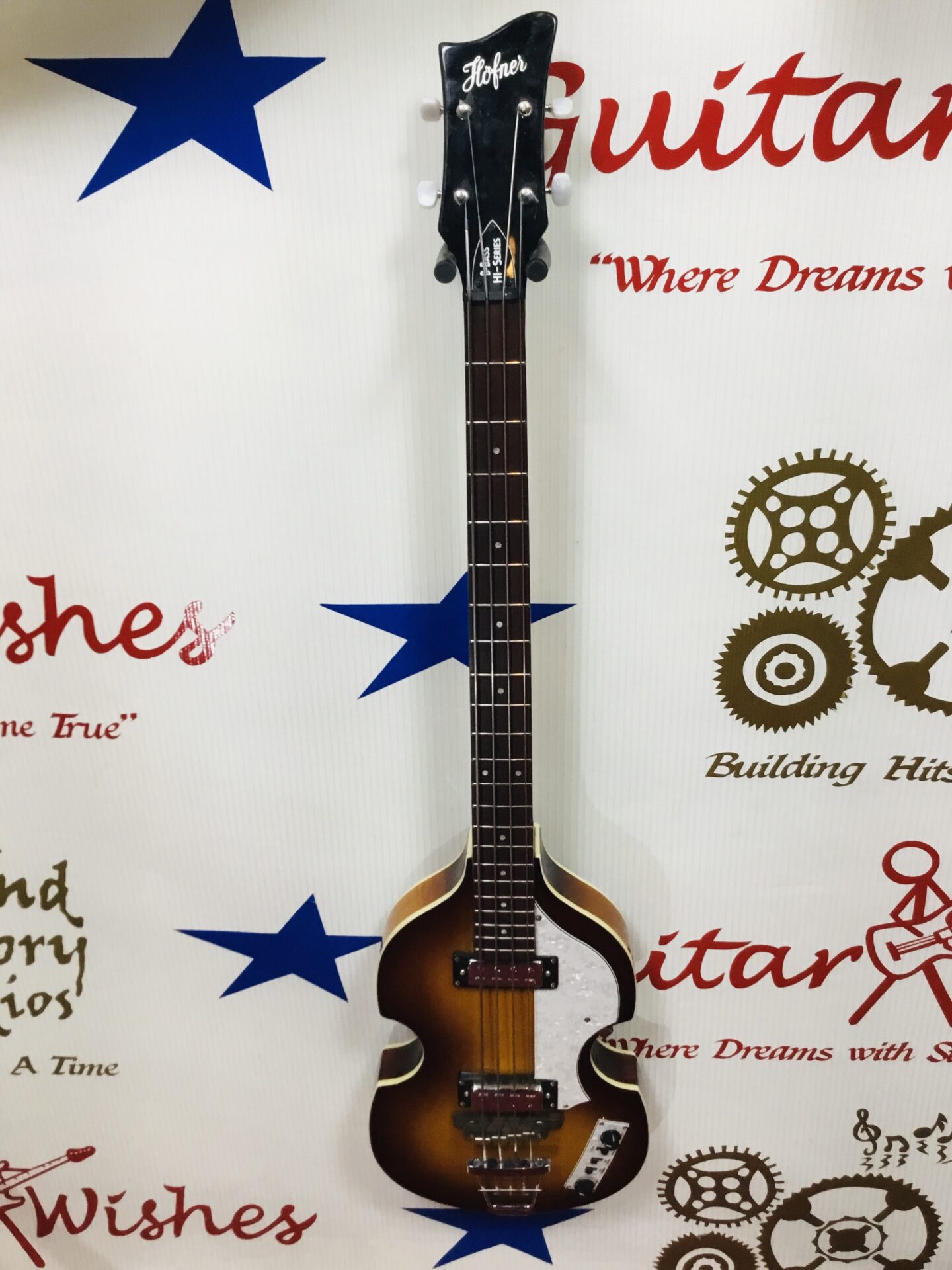 Hofner B bass Hi series
