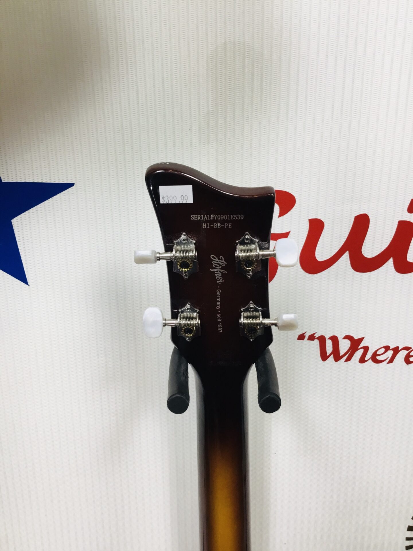 Hofner B bass Hi series - Image 3