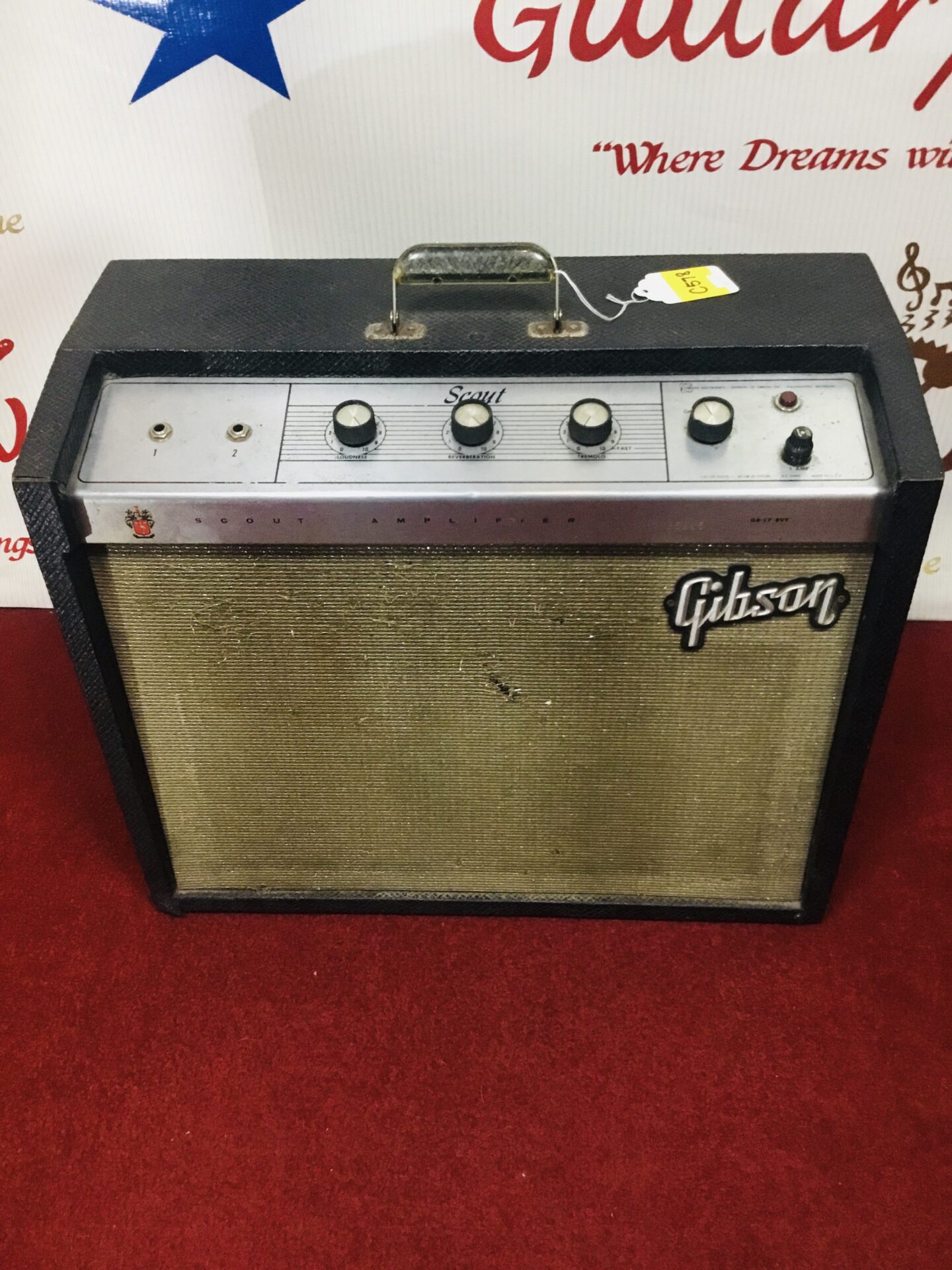 1965 Gibson Scout Amplifier